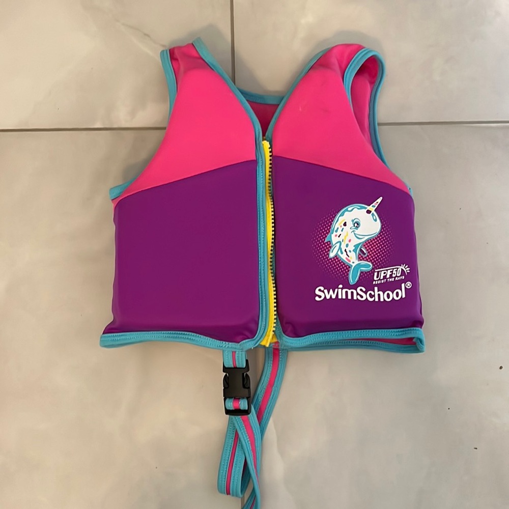 SwimSchool Swimming Vest with Buckle 2-4 Yrs